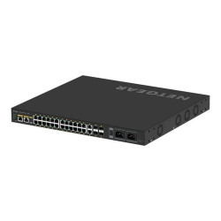 NETGEAR AV Line M4250-26G4F-PoE++ - Switch - L3 - gestito - 24 x 10/100/1000 (PoE++) + 2 x 10/100/1000 + 4 x 1000Base-X SFP - f