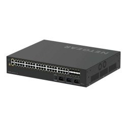NETGEAR AV Line M4250-40G8XF-PoE++ - Switch - L3 - gestito - 40 x 10/100/1000 (PoE++) + 8 x 1 Gigabit / 10 Gigabit SFP+ - fluss