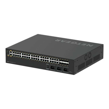 NETGEAR AV Line M4250-40G8XF-PoE++ - Switch - L3 - gestito - 40 x 10/100/1000 (PoE++) + 8 x 1 Gigabit / 10 Gigabit SFP+ - fluss