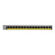 NETGEAR GS116LP - Switch - 16 x 10/100/1000 (PoE+) - desktop, montabile su rack, montaggio a parete - PoE+ (76 W) - alimentazio