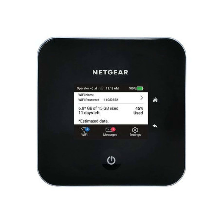 NETGEAR Nighthawk M2 Mobile Router - Hotspot mobile - 4G LTE Advanced - 1 Gbps - GigE, Wi-Fi 5
