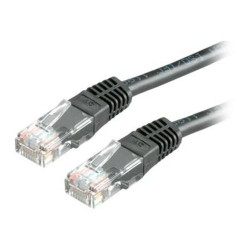 Nilox - Cavo patch - RJ-45 (M) a RJ-45 (M) - 3 m - UTP - CAT 6 - nero