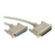 Nilox - Cavo seriale - DB-25 (M) a DB-25 (F) - 9 m - viti a serraggio manuale - grigio
