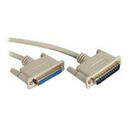 Nilox - Cavo seriale - DB-25 (M) a DB-25 (F) - 9 m - viti a serraggio manuale - grigio