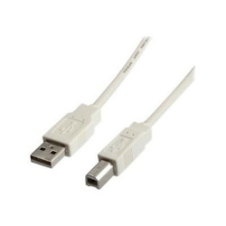 Nilox - Cavo USB - USB Tipo B (M) a USB (M) - USB 2.0 - 80 cm - bianco
