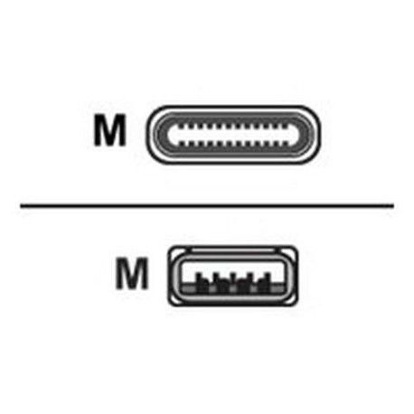 Nilox - Cavo USB - USB-C (M) a USB Tipo A (M) - USB 3.1 - 1 m