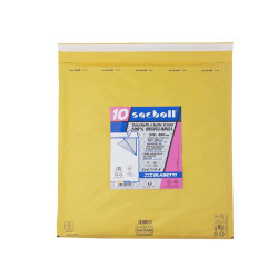 Busta imbottita Sacboll - K (37 x 55 cm) - carta - avana - Blasetti - conf. 10 pezzi