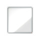 Nobo - Bacheca chiusa - montabile a parete - 944 x 907 mm - 12 x A4 - metallo - magnetica - per esterni - bianco