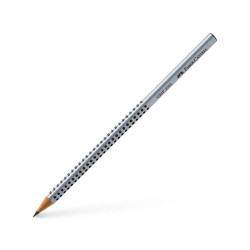 Matita di grafite Grip 2001 - gradazione H - triangolare antiscivolo - Faber-Castell