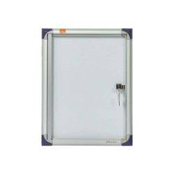 Nobo Extra - Bacheca chiusa - montabile a parete - 335 x 230 mm - A4 - magnetica - bianco