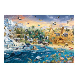 Ravensburger - Il Nostro Mondo Selvaggio - puzzle - 1500 pezzi