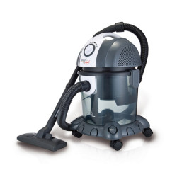 Bidone aspiratutto Mr Bin G - 49,5 x 36 x 37 cm - 1200 W - bianco/nero/grigio - Melchioni family