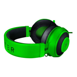 Razer Kraken - Cuffie con microfono - dimensione completa - cablato - jack 3,5 mm - verde
