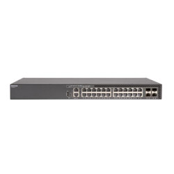 24 10/100/1000 802.3AT CLASS 4 POE 370W BUDGET 4 1/10/25GBE SFP28