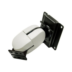 Ergotron 100 Series - Kit montaggio (doppio perno) - per pannello piatto - grigio, nero - dimensione schermo: fino a 32"