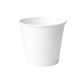 Bicchiere caffè - carta - 100 ml - bianco - Signor Bio - conf. 50 pezzi