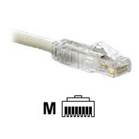 Panduit TX6 PLUS - Connettore di rete - RJ-45 (M) - CAT 6 - bloccato (pacchetto di 100)