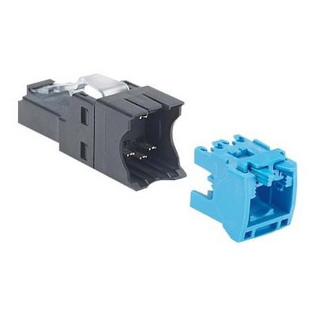 Panduit TX6A 6A UTP Field Term RJ45 Plug - Connettore di rete - Field Term RJ45 (P) - CAT 6a - IEEE 802.3af/IEEE 802.3at/IEEE 8