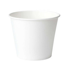 Bicchiere in carta - 250 ml - bianco - Signor Bio - conf. 50 pezzi