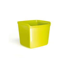 Bicchiere portapenne Mydesk - 8,7 x 7,4 x 10 cm - verde - Arda