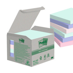 Blocco Post-it  Green - 654-1GB - 76 x 76 mm - natural - 100 fogli - Post-it - conf. 6 pezzi