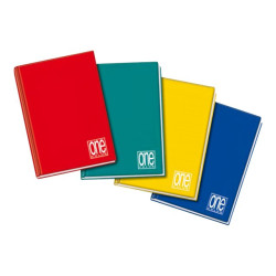 Blasetti One Color - Taccuino - A4 - 60 fogli / 120 pagine - righe - disponibile in colori assortiti