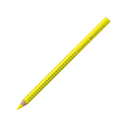 Matita evidenziatore Textliner Dry 1148 Grip Jumbo - diametro mina 5,4mm - giallo - Faber-Castell