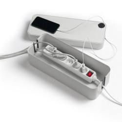 Box Cavoline L contenitore - per cavi e multipresa 5 entrate - Durable