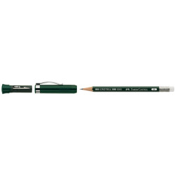 Matita in grafite castell 9000 Extender - gradazione B - Faber-Castell - set regalo con temperamatite