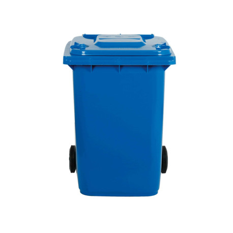 Bidone carrellato - 48x55x93 cm - 120 L - blu - Mobil Plastic