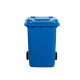 Bidone carrellato - 58x73x107 cm - 240 L - blu - Mobil Plastic