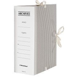 Faldone - lacci incollati - tela - 35 x 25 cm - dorso 15 cm - Starline