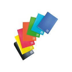 Blasetti One Color - Taccuino - graffettato - A4 - 20 fogli / 40 pagine - quadrettato - disponibile in colori assortiti - polip