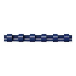 Fellowes Plastic Comb Round - 12 mm - 29.7 cm - 21 anelli - A4 (210 x 297 mm) - 80 fogli - blu - 100 pezzi pettine per la rileg