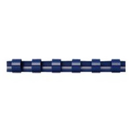 Fellowes Plastic Comb Round - 12 mm - 29.7 cm - 21 anelli - A4 (210 x 297 mm) - 80 fogli - blu - 100 pezzi pettine per la rileg