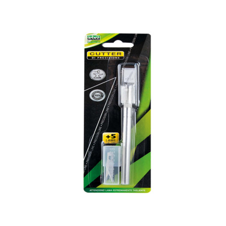 Blister cutter Hobby Knife + 5 lame - Lebez