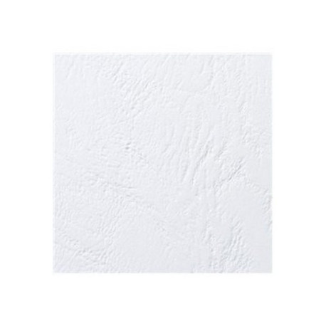 GBC LeatherGrain - A4 (210 x 297 mm) - bianco - 250 g/m² - 100 pezzi copertina per rilegatura