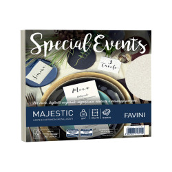 Busta Special Events - 170 x 170 mm - 120 gr - crema - Favini - conf. 10 buste