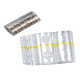 Blister portamonete - 1 euro - fascia gialla - Iternet - sacchetto da 100 blister
