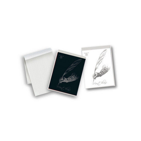 Blocco Montblanc - A5 - 60 gr - 70 fogli - bianco - Pigna