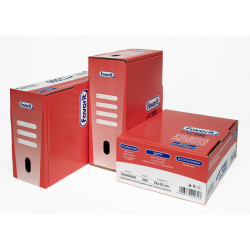 Buste forate La 500 - Superior - buccia - 22 x 30 cm - trasparente - Favorit - conf. 500 pezzi