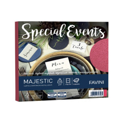 Busta Special Events - 170 x 170 mm - 120 gr - rosso - Favini - conf. 10 buste