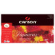 Blocco collato lato corto Figueras - 24x33 cm - 4F - 290 gr - 10 fogli - Canson