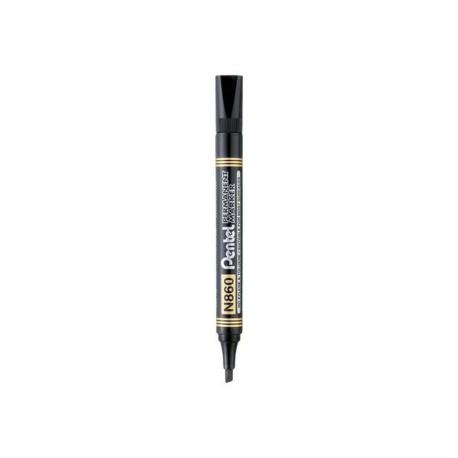 Pentel N860 - Marcatore - permanente - nero - inchiostro a base alcolica - 4.5 mm