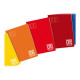 Blasetti One Color MAXI - Taccuino - graffettato - A4 - 19 fogli / 38 pagine - a quadretti - disponibile in colori assortiti - 