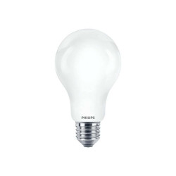 Philips - Lampadina con filamento LED - forma: A67 - satinata finitura - E27 - 13 W (equivalente 120 W) - classe D - luce bianc