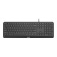 Philips 2000 series SPK6207B - Tastiera - USB 2.0 - pannello anteriore nero