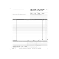 Blocco DDT - 25 fogli 4 copie autoricalcanti - 29,7 x 21cm - Edipro