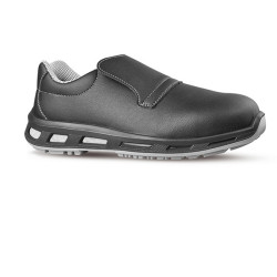 Calzatura di sicurezza Noir S2 FO SR - pelle idrorepellente - nero - taglia 42 - U-Power