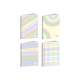 Blasetti One Color PastelPlus - Blocchetto - rilegatura a spirale - A4+ - 60 fogli / 120 pagine - quadrettato - 4 fori - dispon